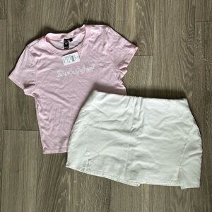 Best Ex Girlfriend Tee with Skirt